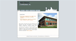Desktop Screenshot of metromasonry.com